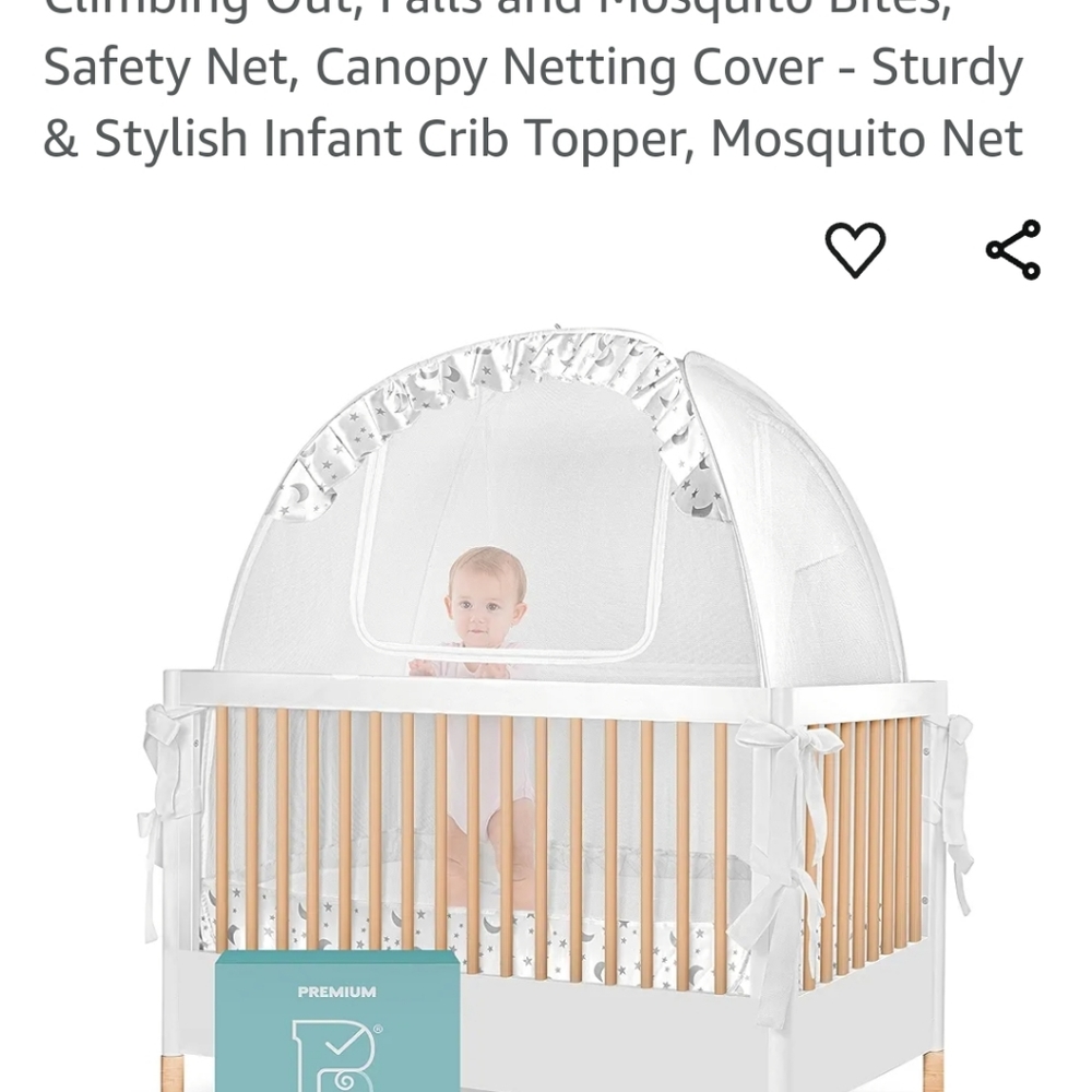 Baby Crib Tent by ProBaby Safety -Premium Pop Up Tent